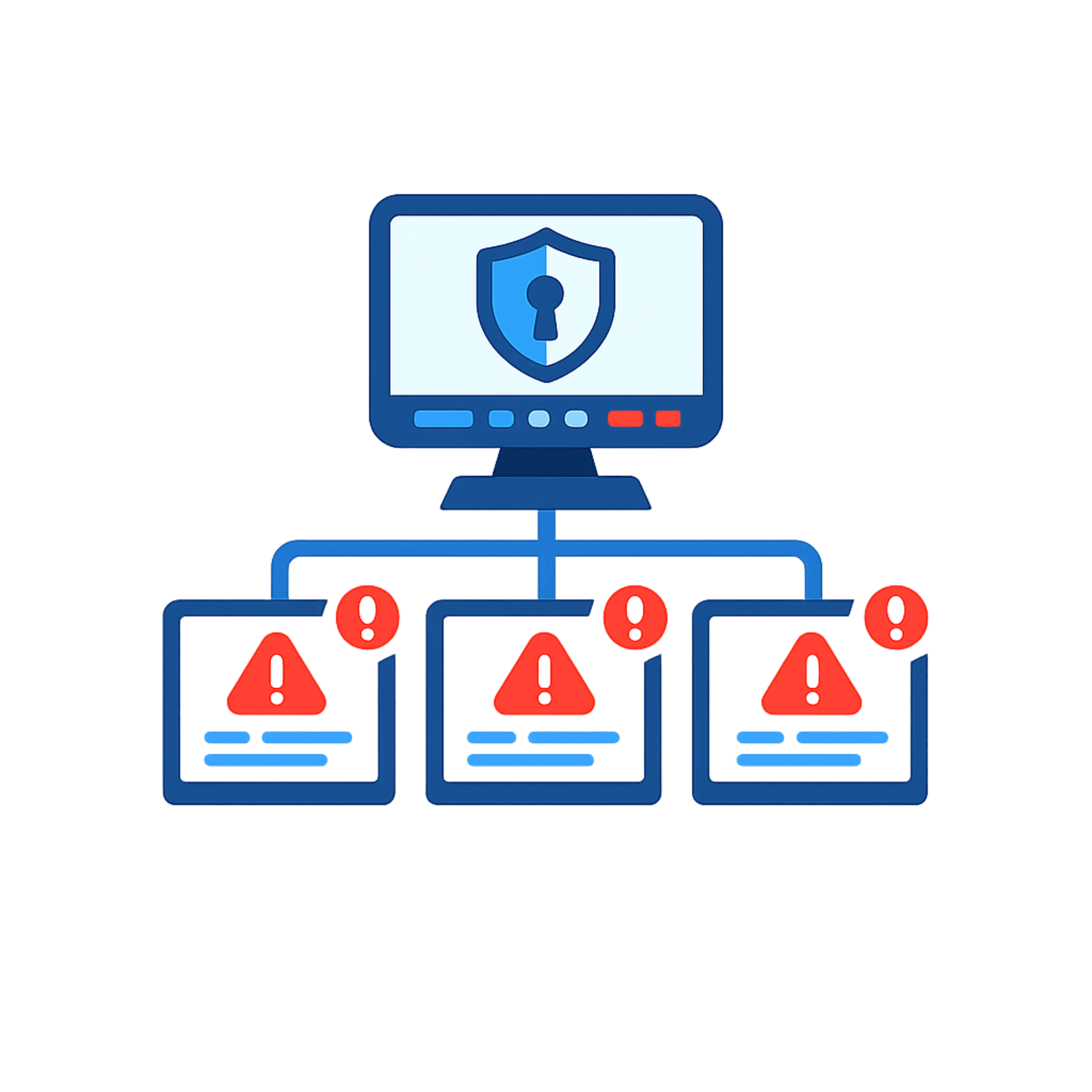 Security Operations Center (SOC) specialized tactical icon